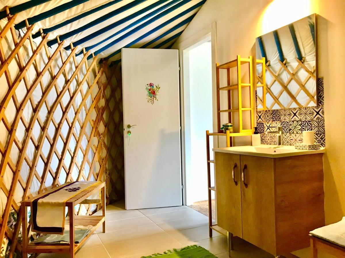Exclusive Nirvana yurts Glamping Kato Drys Exterior foto