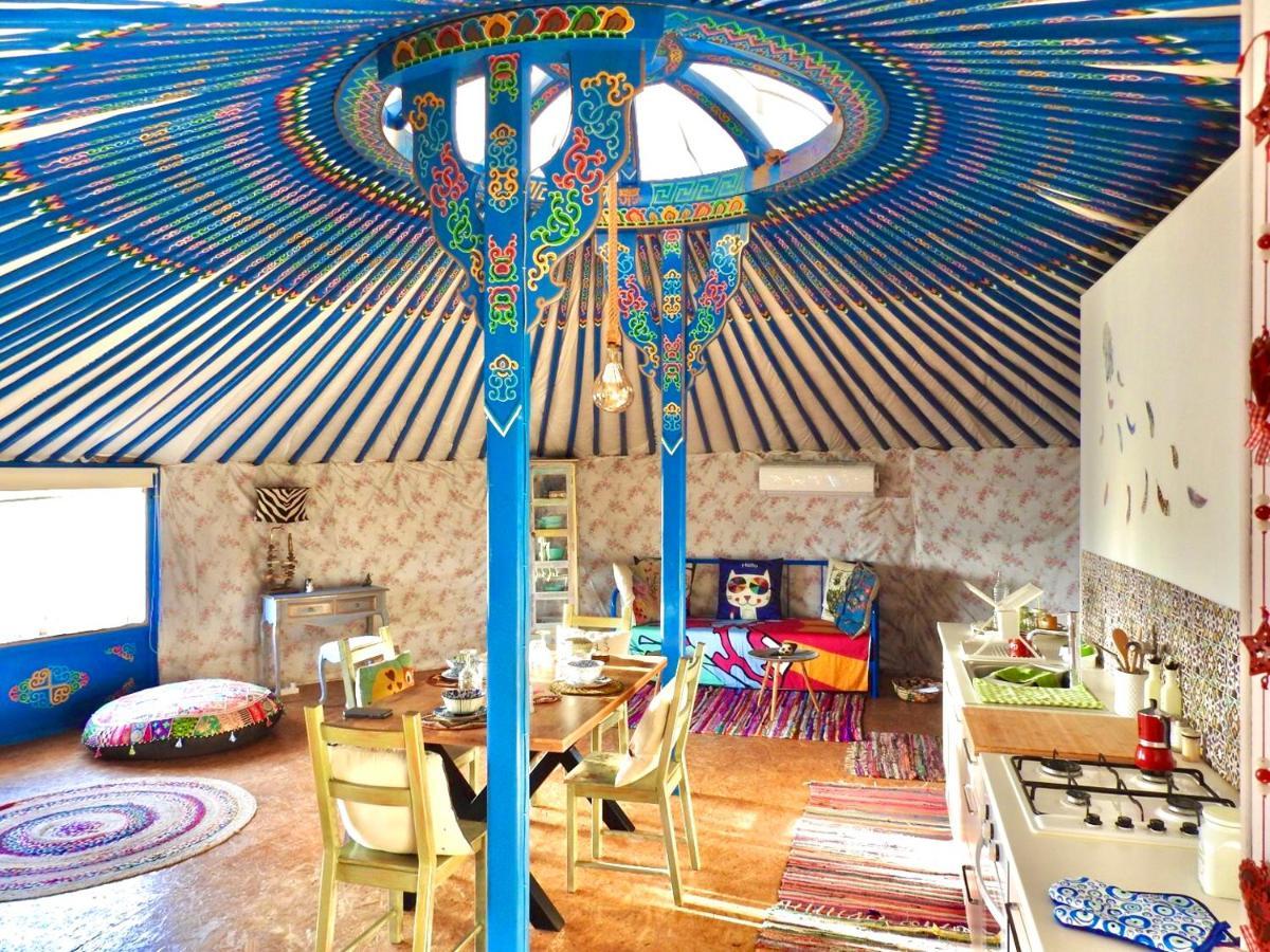 Hotel Exclusive Nirvana yurts Glamping Kato Drys Exterior foto