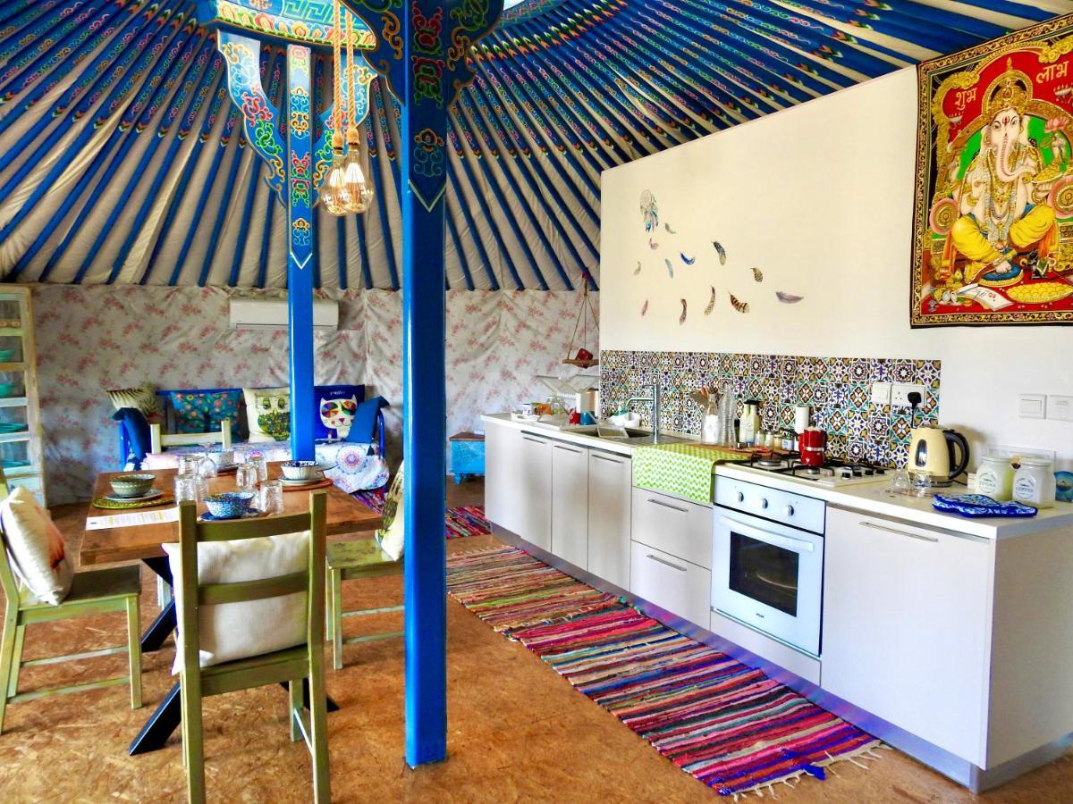 Exclusive Nirvana yurts Glamping Kato Drys Exterior foto