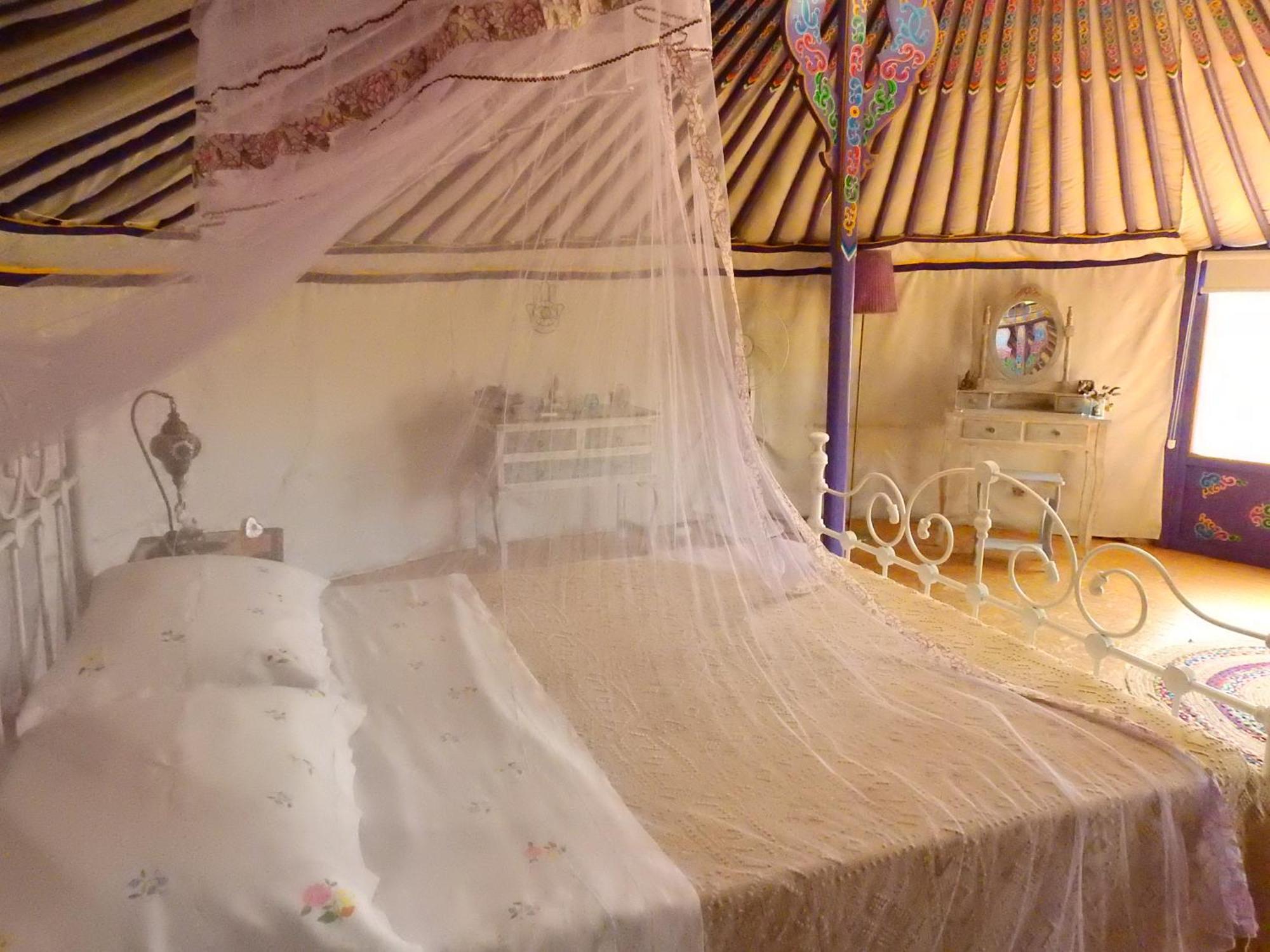 Exclusive Nirvana yurts Glamping Kato Drys Exterior foto
